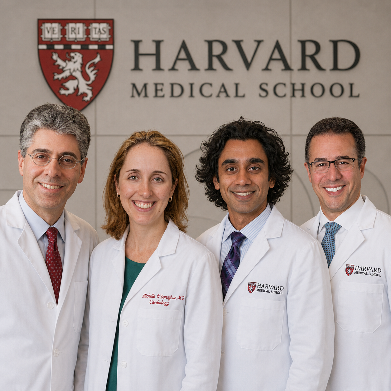 Harvard Medical School cardiology lead faculty: Marc Sabatine, Michelle O'Donoghue, Pradeep Natarajan, and James Januzzi